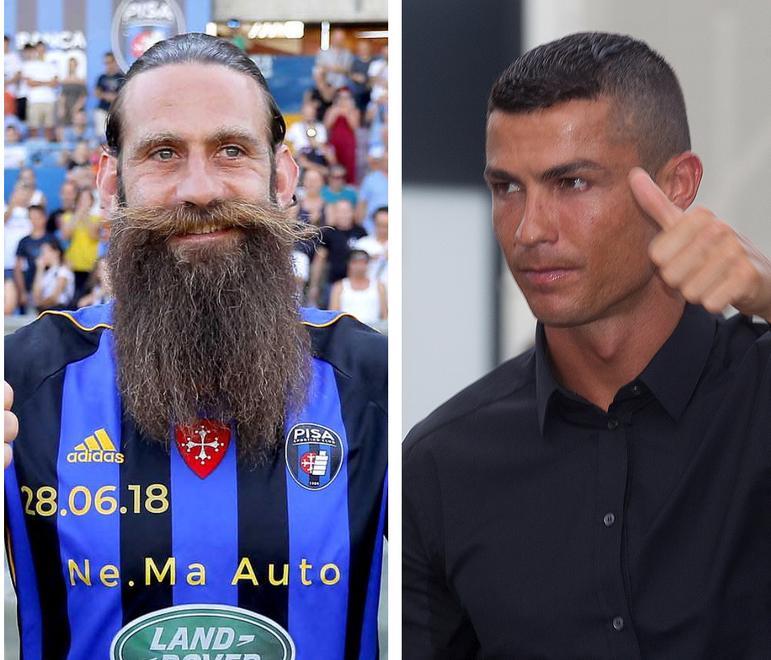 Il fascino non dipende dalla categoria CR7 scansati, l’icona d’Italia è Moscardelli 