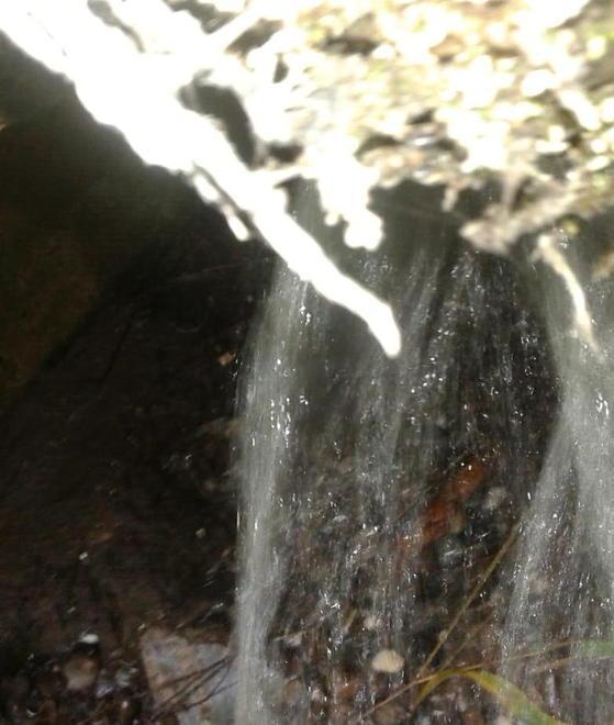 Che spreco di acqua al curvone di Marinella