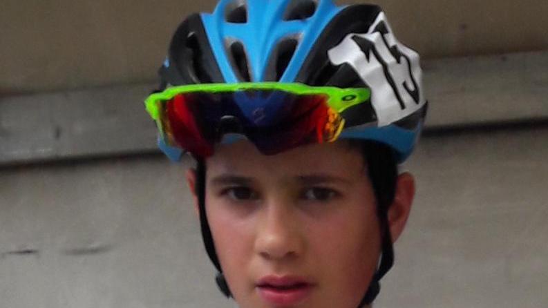 Luca Paletti impegnato a Scandolara (Treviso)