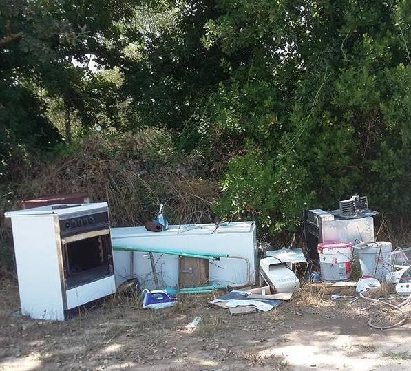 Nuove discariche nelle campagne