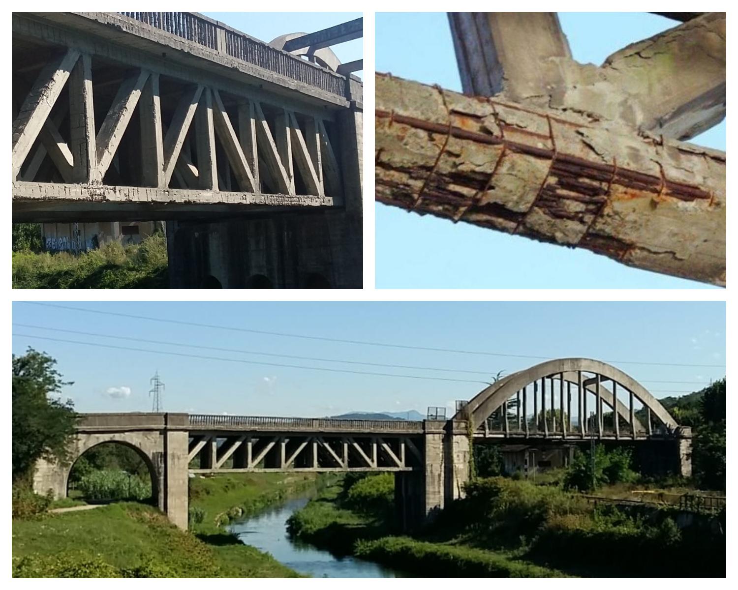 Il ponte di Ripafratta tra Pisa e Lucca: molte fake news lo hanno spacciato per quello crollato a Genova