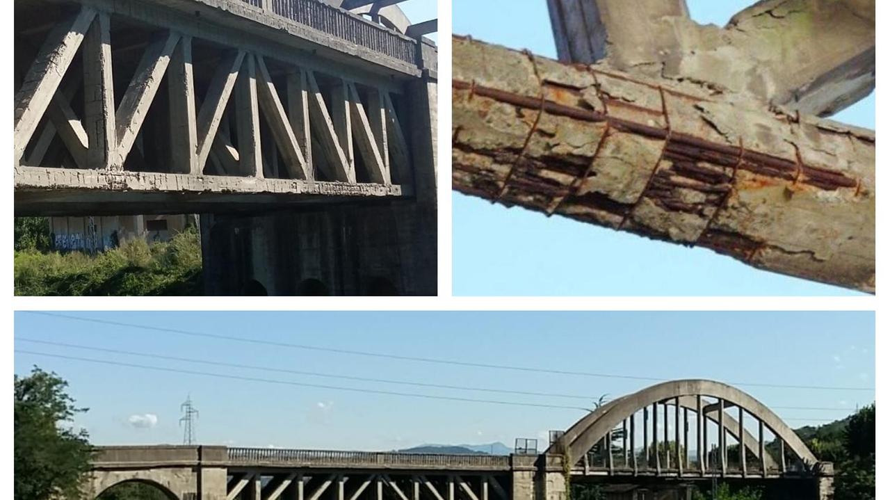 Il ponte di Ripafratta tra Pisa e Lucca: molte fake news lo hanno spacciato per quello crollato a Genova