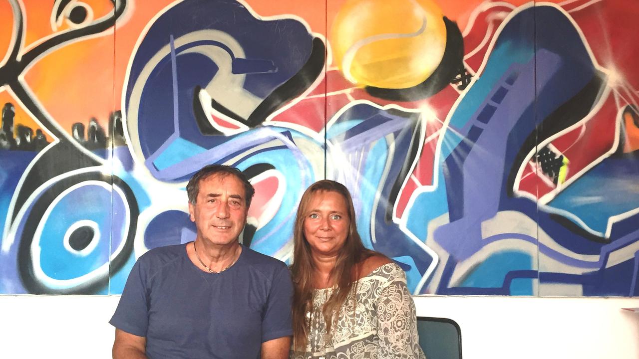 Claudio Rigolo (Sport Insieme Livorno) insieme a Stefania Mazzucchi (Team Deri Sla)