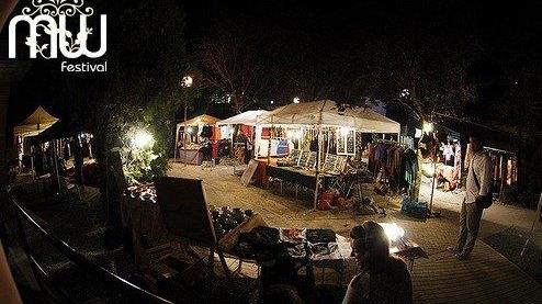 Uno stand alla festa della musuca di Castellina
