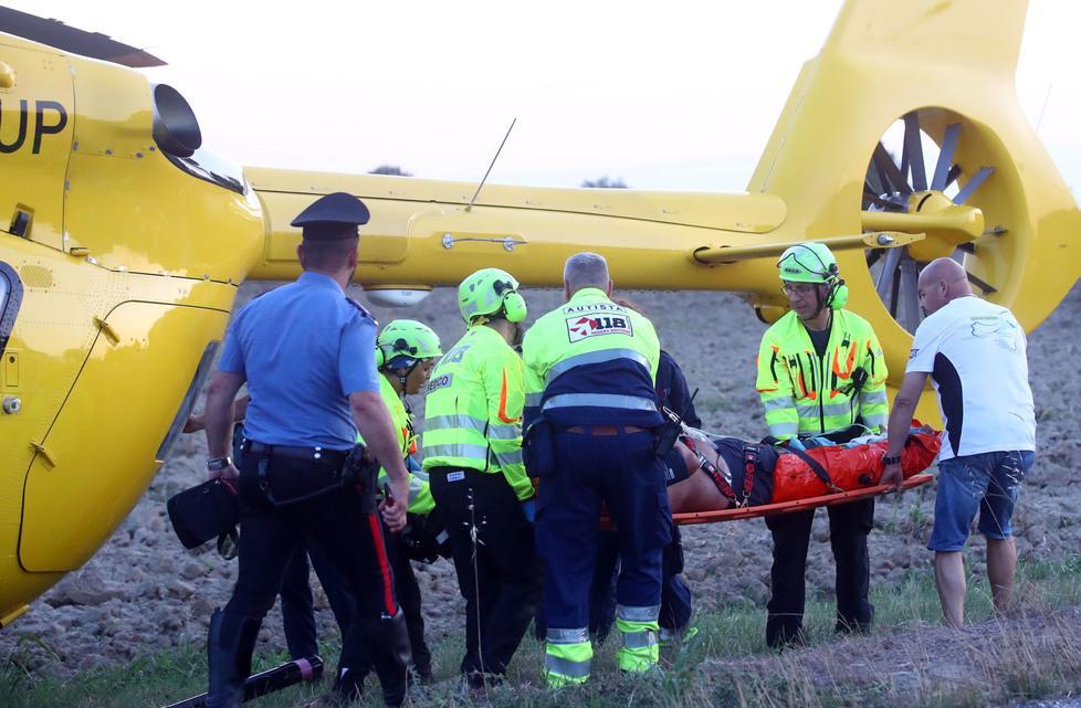 Ricoverato dopo l’incidente