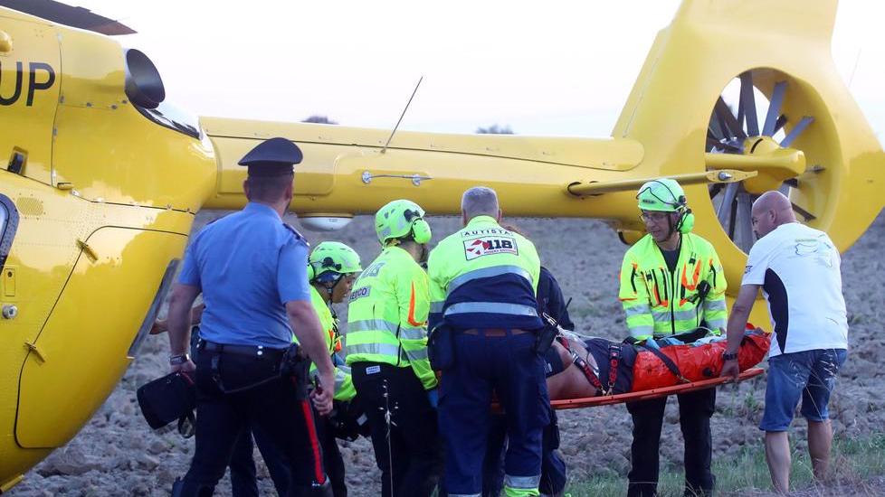 Ricoverato dopo l’incidente