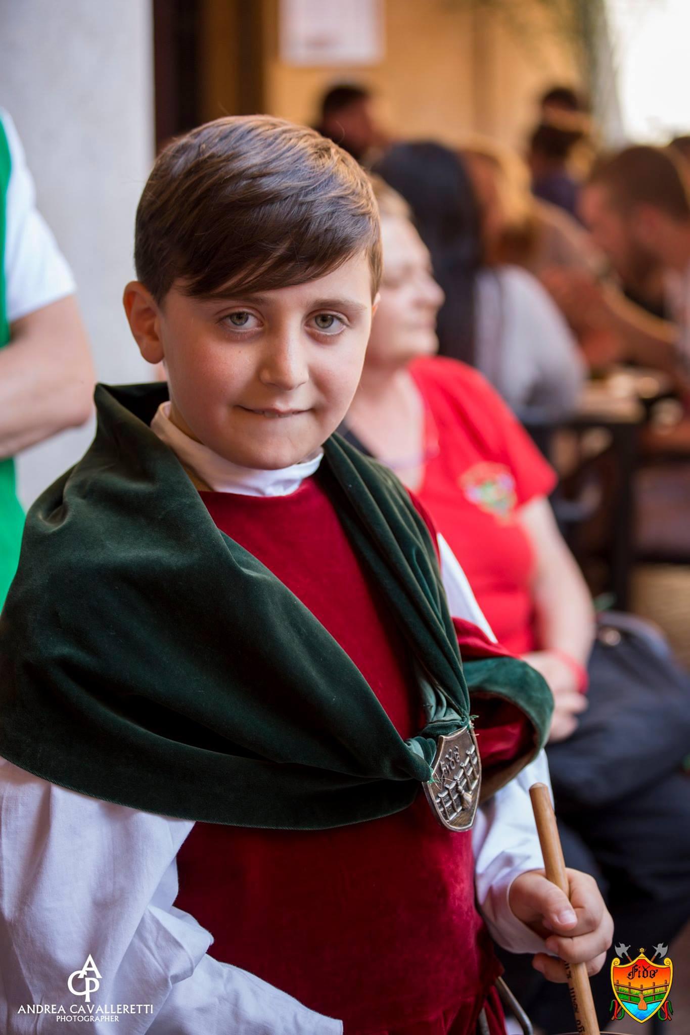 Filippo Partigiani, 10 anni