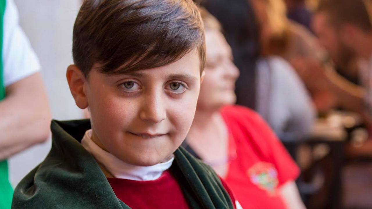 Filippo Partigiani, 10 anni
