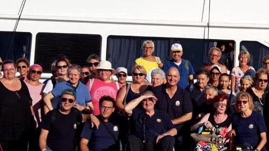 Una giornata speciale con l’Unitalsi: in ottanta al mare di Giglio e Giannutri