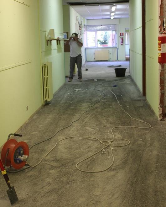 Lavori in corso all’asilo nido Scubidù