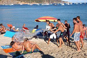I liquami minacciano le spiagge