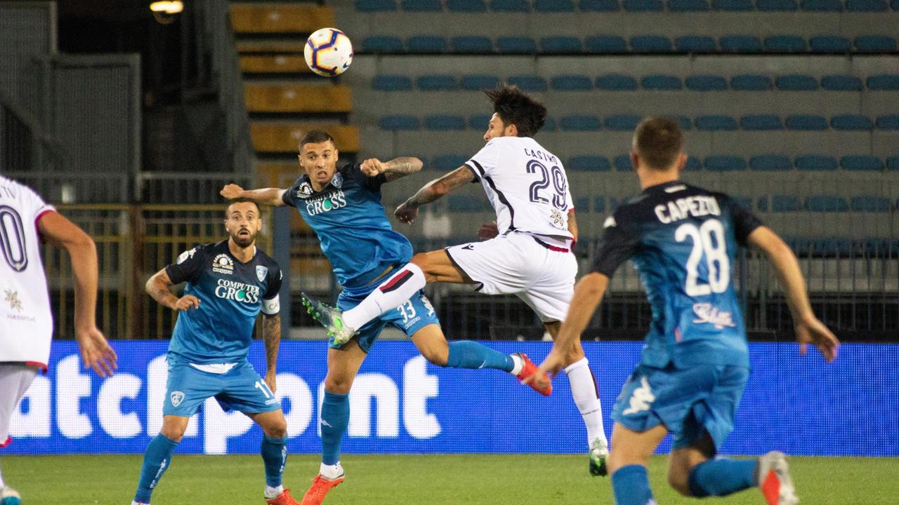 Delusione Cagliari, battuto dall'Empoli 2-0
