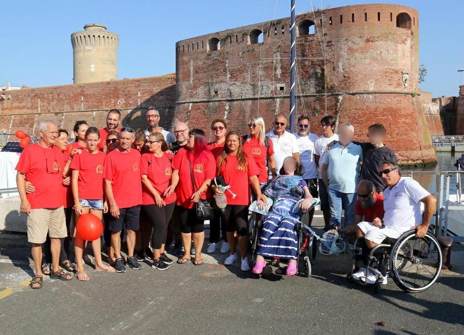 Il sogno di Sandra è realtà: vedere il mare da una barca 
