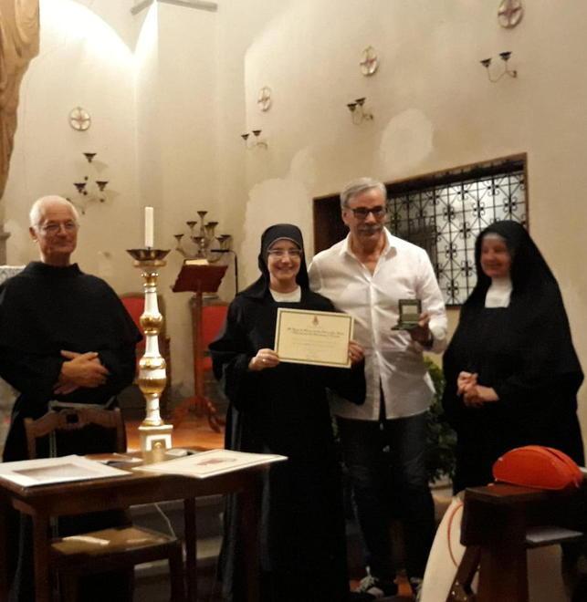 Il grazie del sindaco alle suore clarisse 