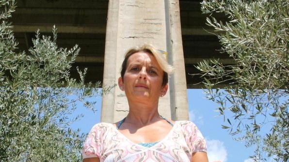 «La mia casa sfiorata dal blocco venuto giù dalla Bretella»