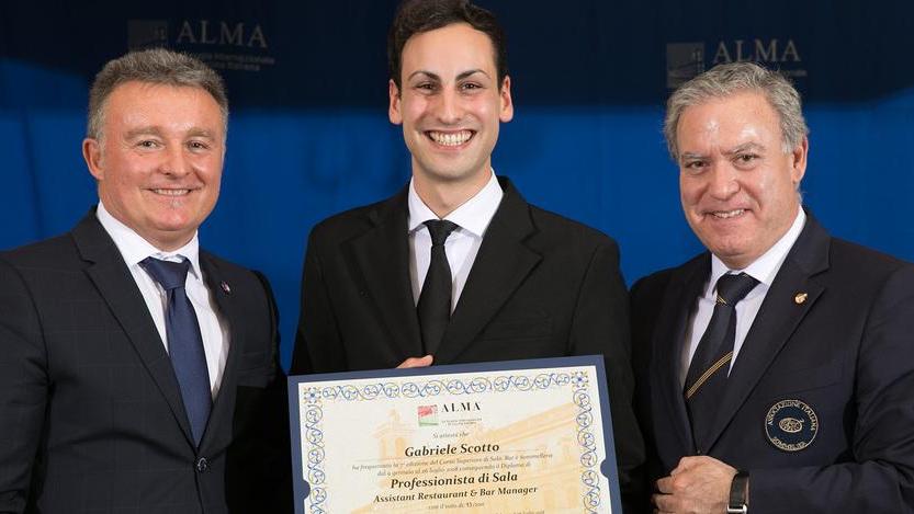 Per Gabriele, 21 anni un diploma griffato nella ristorazione
