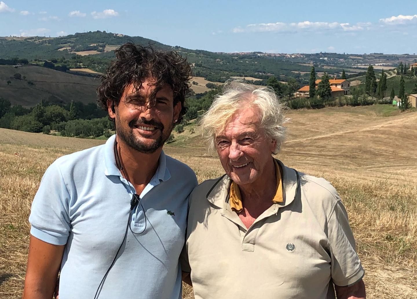 Il sassarese Michele Sini, manager del set 