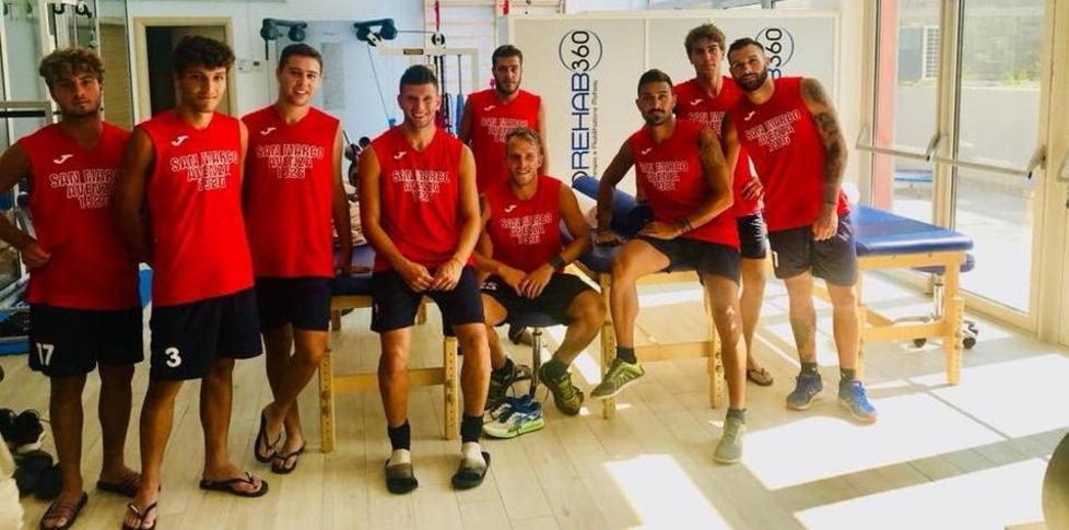 Per la San Marco non solo pallone: allenamenti anche tra piscina e palestra 