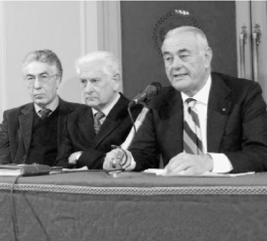 Il presidente del Giglio Aldo Casali (a destra) col sindaco Mauro Favilla 