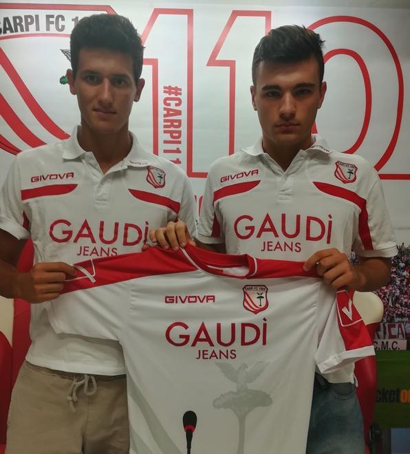 I baby Venturi e Buongiorno «Carpi, qui per conquistarti» 