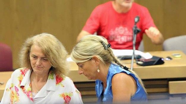 A dstra il pm Maria Rita Pantani e il giudice dell'indagine preliminare Giovanna Ghini
