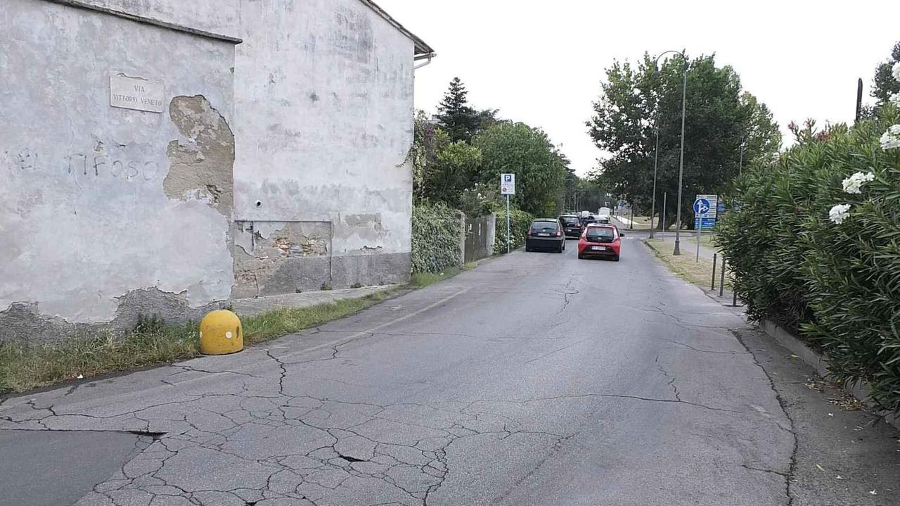 La zona dell'incidente (foto Renzullo/Muzzi)