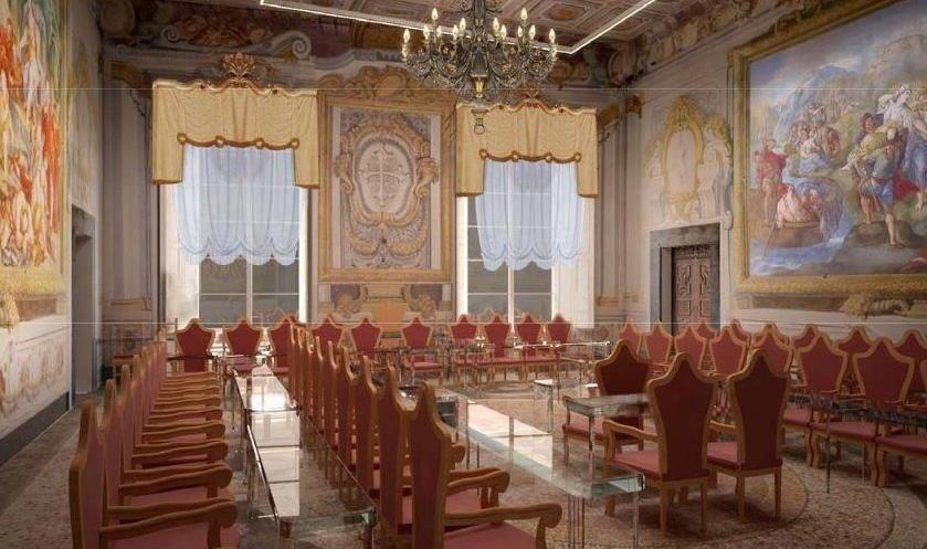 Consigli comunali in Sala delle Baleari da ottobre ma a numero chiuso 