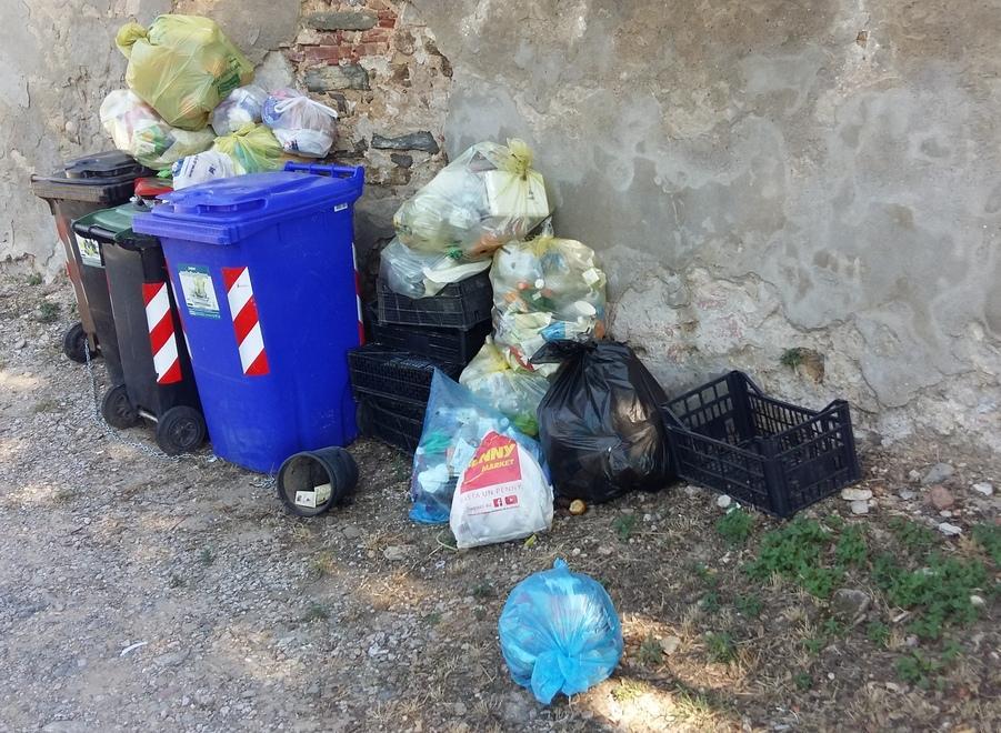 «Da tre settimane l’Aamps non ritira il multimateriale» 