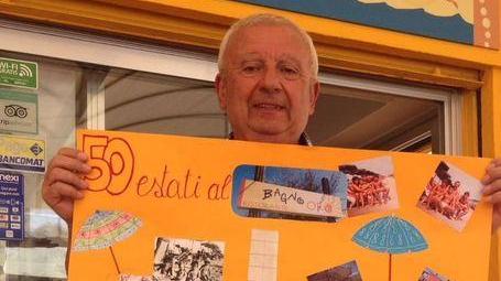 Da 50 anni al Bagno Oro Grande festa per Maietti