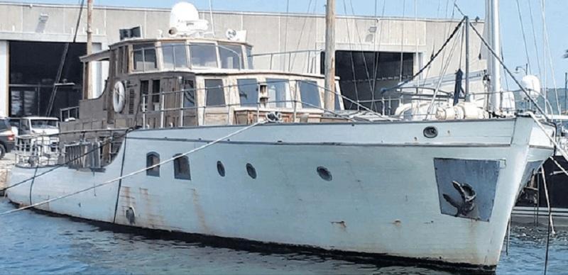 Il Meteor al porto di Olbia