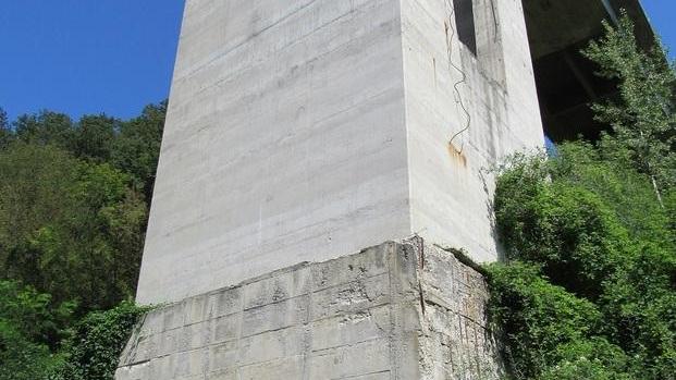Il pilone consumato La promessa di Anas «Faremo dei lavori»