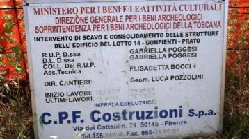 Una selva ricopre la città etrusca