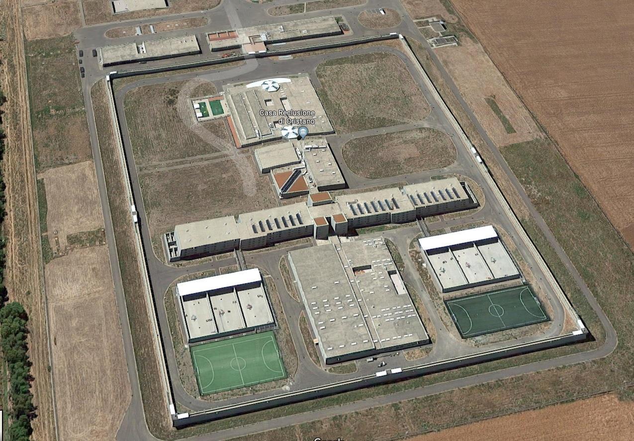 Il carcere di Massama (Google maps)