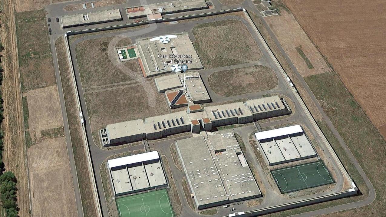 Il carcere di Massama (Google maps)