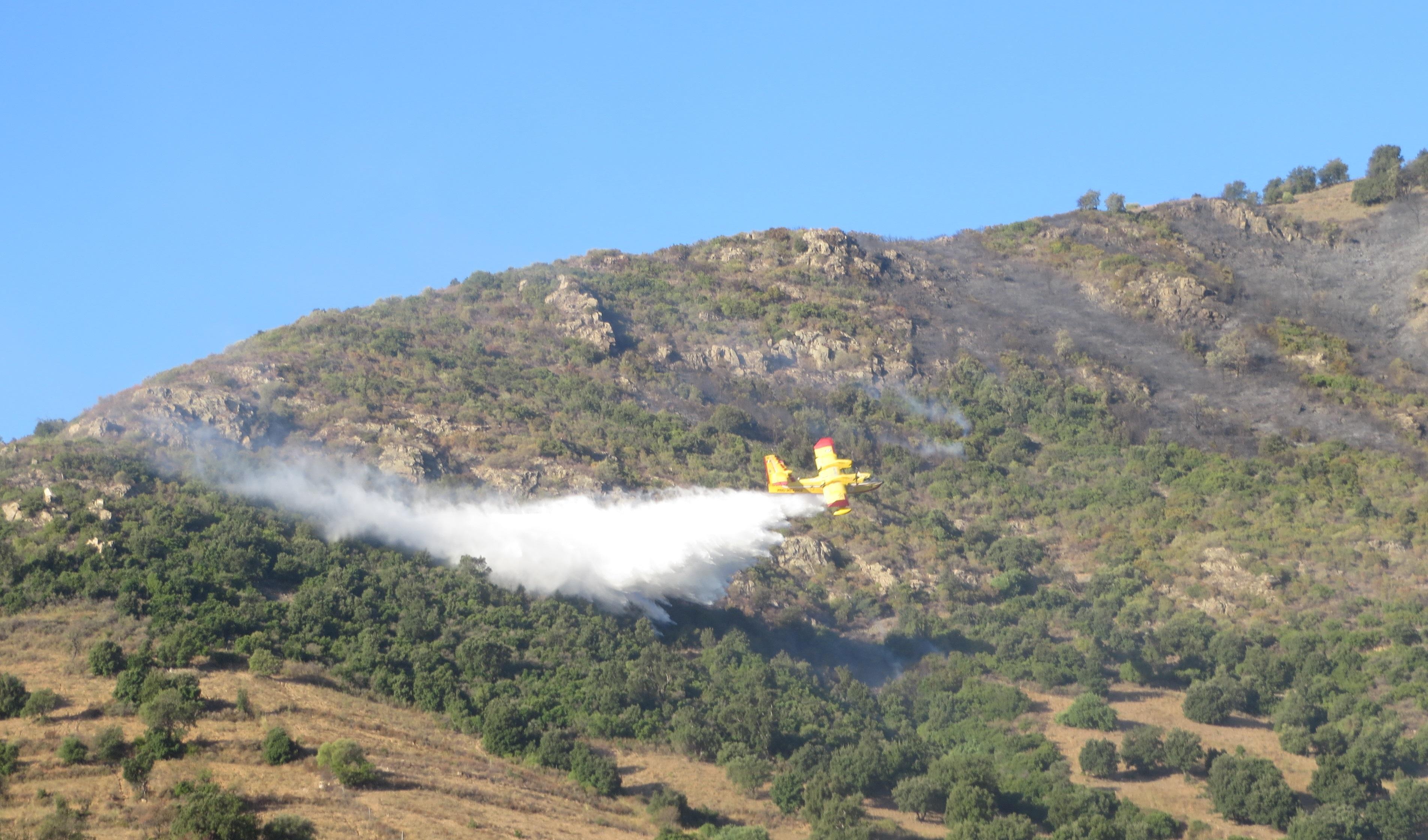 Un Canadair in azione
