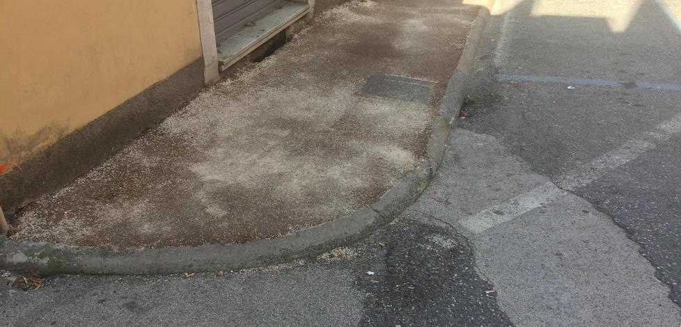 «Sui marciapiedi di via Palestro esposto in Procura» 