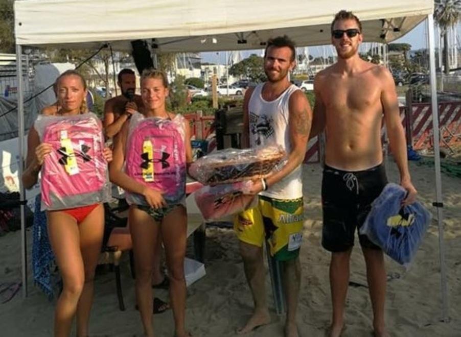 Il team di Bernieri si impone nel torneo sulla spiaggia del Bagno Flora