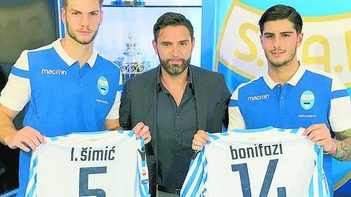 A volte ritornano... Per Bonifazi e Simic solo sensazioni positive «Qui c’è fiducia in noi»