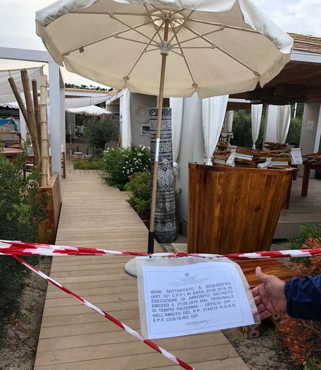 Cala Petra Ruia il Nikki beach sotto sequestro per abusi edilizi