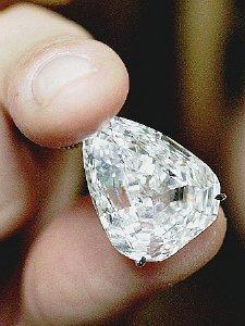 Un diamante simile a quelli venduti dal falsario tedesco