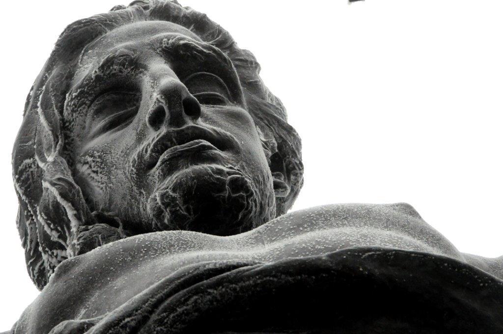 La statua del Redentore (foto Massimo Locci)