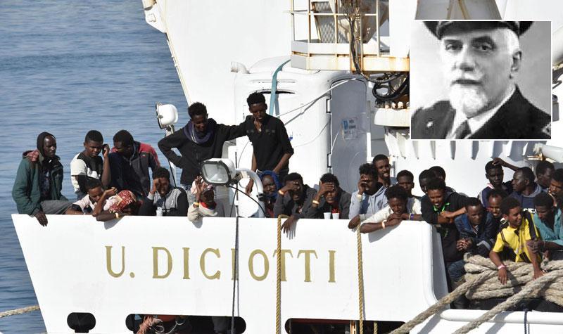 Diciotti, è un generale toscano eroe in Libia a dare il nome alla nave