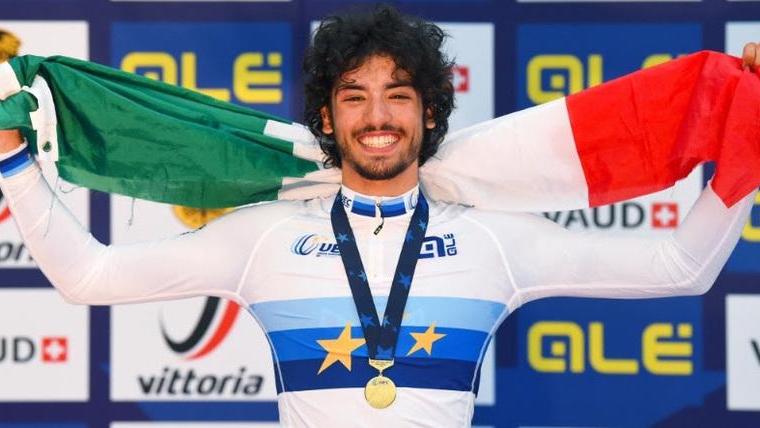 Medaglia d’oro per Manfredi agli Europei su pista