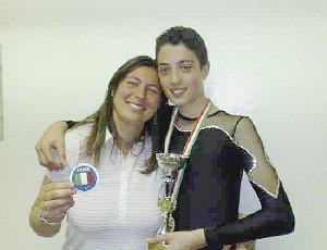 <strong>CAMPIONE</strong> Tommaso Rainaldi con la sua allenatrice Desirée Puliti