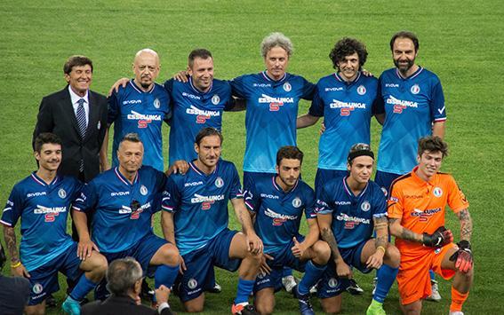 Una foto della Nazionale italiani cantanti 