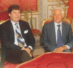 Paolo Del Debbio e Mauro Favilla