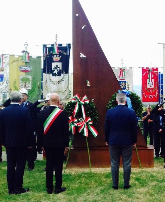 Stazzema alla cerimonia per l’eccidio di Fucecchio