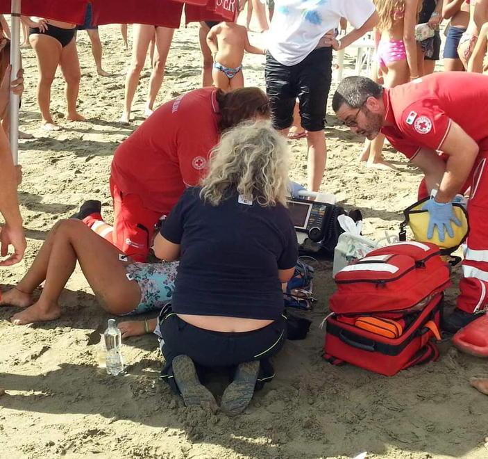 Trascinate al largo dal vento Paura per quattro ragazzine 