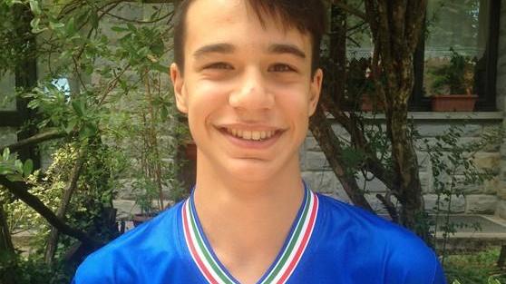 Diego Casari a Correggio ma con la maglia azzurra