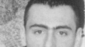 Emiliano Teani, aveva 25 anni; sopra il funerale